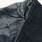 Плед із підігрівом (150×85 см), від USB, до 60 °C/Флісове електроковдра/Зігрівальний плед-пончо, фото 7