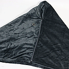 Плед із підігрівом (150×85 см), від USB, до 60 °C/Флісове електроковдра/Зігрівальний плед-пончо, фото 9