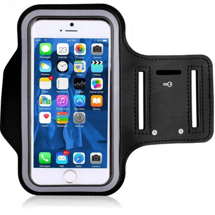 Чохол для смартфона з кишенею на руку для спорту 21см, фото 1