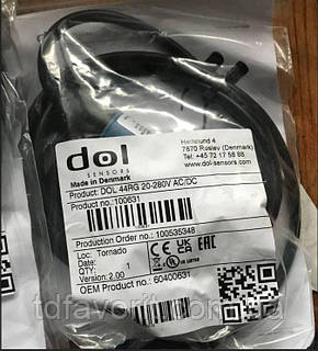 Емкостный датчик DOL 44 RG 20-280V AC/AD, цена: 4980