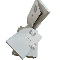 Папка архівна 215х310 мм, з титульною сторінкою "Для Паперів Герб" на зав'язках висота корінець 0,7-2,7 см (25шт)