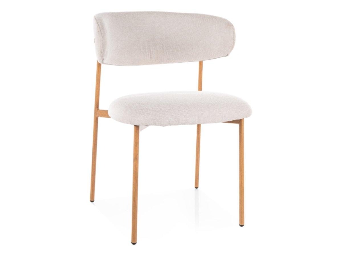 Стілець ELTON D BREGO дуб метал/світлий беж 22, фото 1