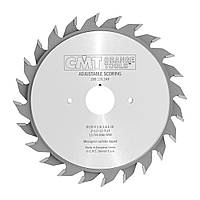 Пильний диск підрізний CMT двокорпусний 120x20x12+12z K3.6-2.8 (289.120.24H)