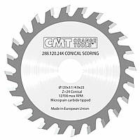 Пильний диск підрізний CMT 120х22х24z K4.0-3.1 (288.120.24K)