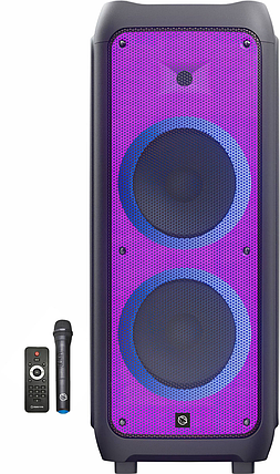 Акустична Bluetooth система MANTA SPK 5450 300 Вт + мікрофон, пульт, підсвітка (10 годин роботи від акумулятора), фото 1