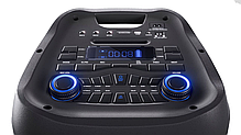 Акустична Bluetooth система MANTA SPK 5450 300 Вт + мікрофон, пульт, підсвітка (10 годин роботи від акумулятора), фото 5