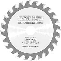 Пильний диск підрізний CMT 125x20x24z K4.0-3.1 (288.125.24H)