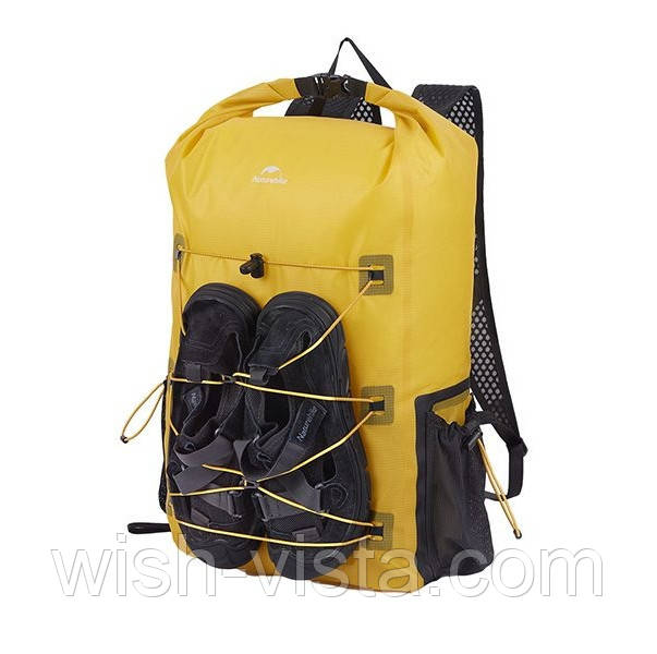 Рюкзак туристичний водонепроникний Naturehike CNH22BB003 25 л Сірий (2246062750) 2246078908, Жовтий, фото 1