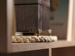 Ніжка для скриньки. Колір "антик". Пластик. 20х27мм / Ніжка для скриньки. Колір "антик". Пластик. 20х27мм