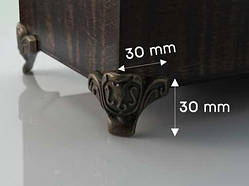 Ніжка декоративна. 30х30мм / Ніжка декоративна. 30х30мм