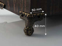 Ніжка для скриньок. 42х35мм / Ніжка для скриньок. 42х35мм