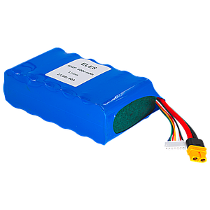 Акумулятор для FPV дрона 6S 2P, 8000 mAh Molicel inr 21700-p42a