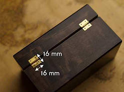 Петля. Латунь. 16х16мм / Петля. Латунь. 16х16мм