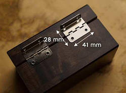 Петля посилена. 41х28мм / Петля посилена. 41х28мм