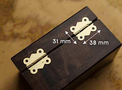 Петля накладна. Фіксатор. 38х31мм / Петля накладна. Фіксатор. 38х31мм