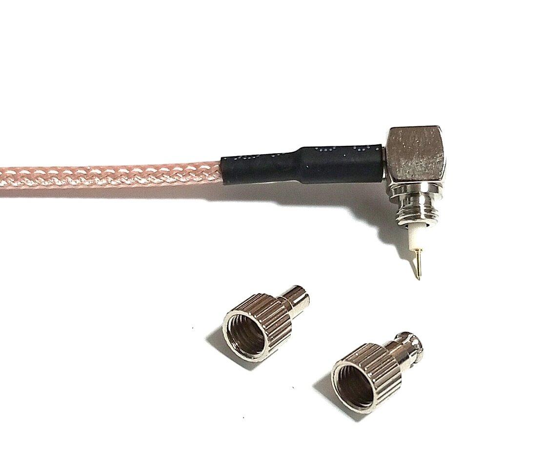 Пігтейл перехідник універсальний TS9/CRC9 - F-female 10 см RG-316 для 4G/3G модемів