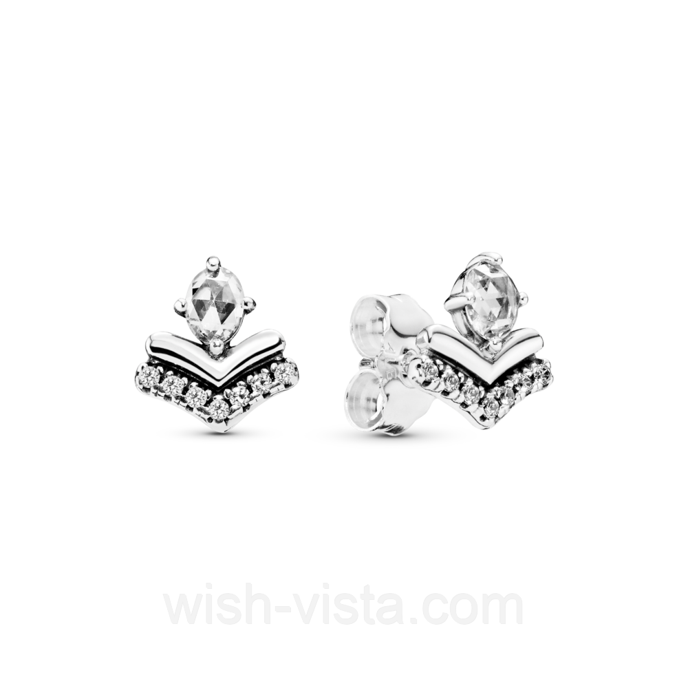 Срібні сережки No Brand Класичне бажання 297787CZ (1713073936), фото 1