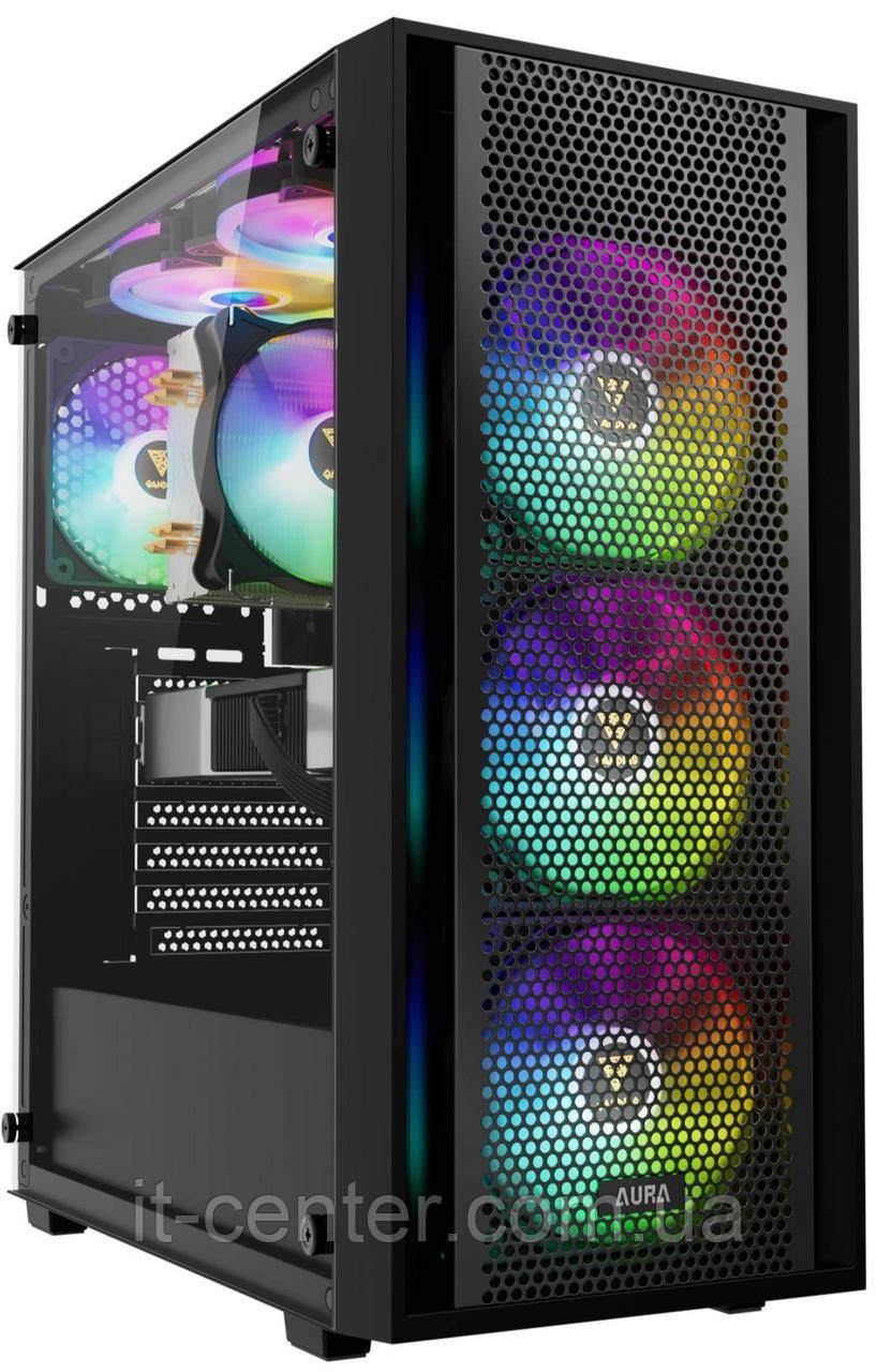 Корпус Gamdias Aura GC2 Elite ARGB Black with window (4711514500615)