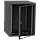 IPCOM СН-18U 600х600 Шафа телекомунікаційні двері скло (чорний), фото 3