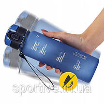 Пляшка для води спортивна 4FIZJO 650 мл Blue (P-5905973403740), фото 3