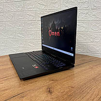 Б/в Ігровий ноутбук Б-клас HP Omen 16-n0033dx 16.1" 1920x1080| Ryzen 7 6800H| 16GB RAM| 512GB SSD NVMe| Radeon RX 6650M 8GB, фото 4