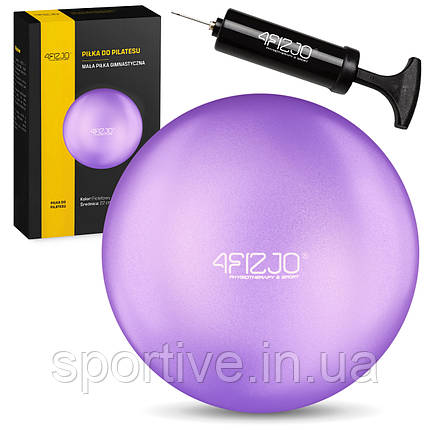 М'яч для пілатесу, йоги, реабілітації 4FIZJO 22 см Violet (P-5905973404860), фото 1