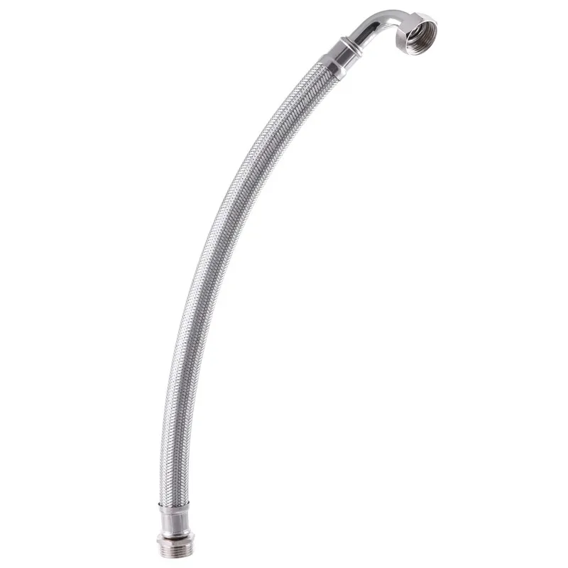 Антивібраційний шланг Vodomet DS-5207-60 нерж.сталь, гайка-латунь, 1", D-27мм., L-60см. (VO4212), фото 1