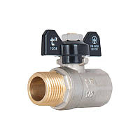 Кран кульовий SD Plus 1/2" ВЗ для води (метелик) SD607W15
