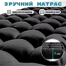 Розкладне крісло шезлонг LEOBRO Zero Gravity Premium Plus Чорне (LB-ZGC-E1-BLK), фото 5