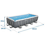 Басейн каркасний прямокутний 10в1 Bestway 56442 404 x 201 x 100 см, фото 7
