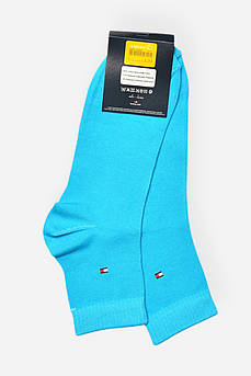 Шкарпетки чоловічі демісезонні блакитного кольору р.40-43 202812M