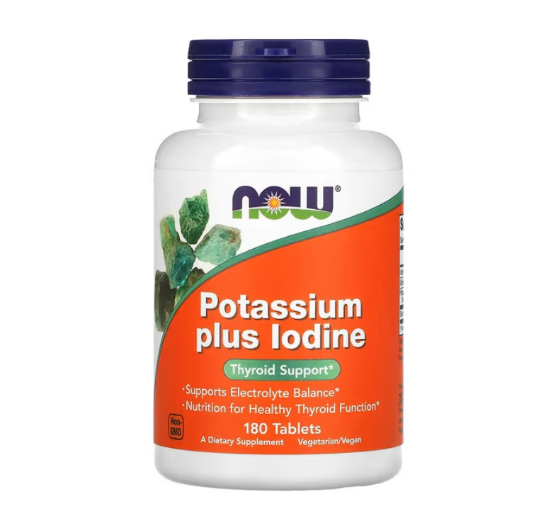 POTASSIUM PLUS IODINE | 180 TABS |