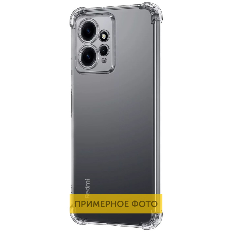 TPU чохол GETMAN Ease logo посилені кути Full Camera для Xiaomi Redmi A5 / Poco C71 Безбарвний (прозорий)