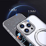 Чохол TPU+PC Empire with MagSafe and Ring для Apple iPhone 16 Pro (6.3") Clear, фото 7