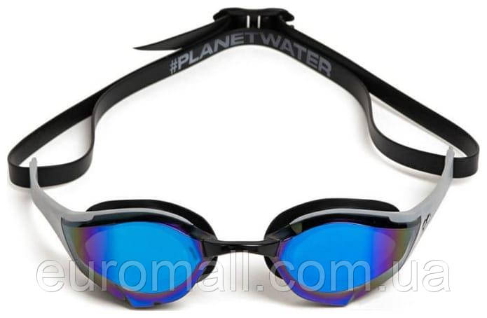 Окуляри для плавання Arena COBRA EDGE SWIPE MR синій, сірий, чорний Унісекс OFSM, фото 1