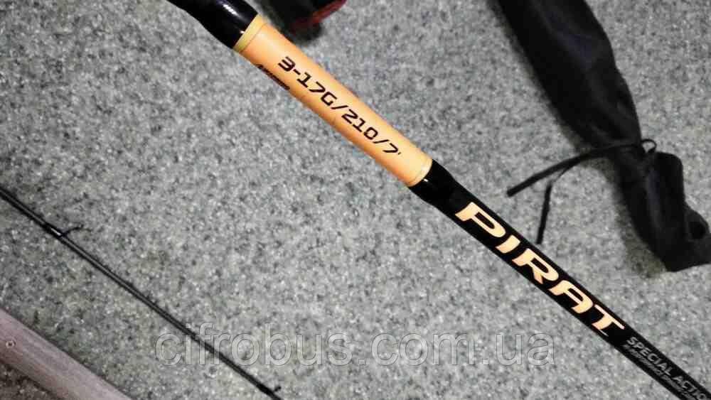 Рибальська вудлище спінінг-вудка Б/У Fanatik Pirat 702ML 2.10 m 3-17g, фото 1