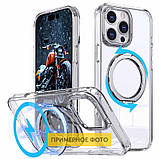 Чохол TPU+PC Empire with MagSafe and Ring для Apple iPhone 16 Plus (6.7") Clear, фото 3