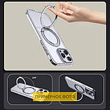 Чохол TPU+PC Empire with MagSafe and Ring для Apple iPhone 16 Plus (6.7") Clear, фото 5