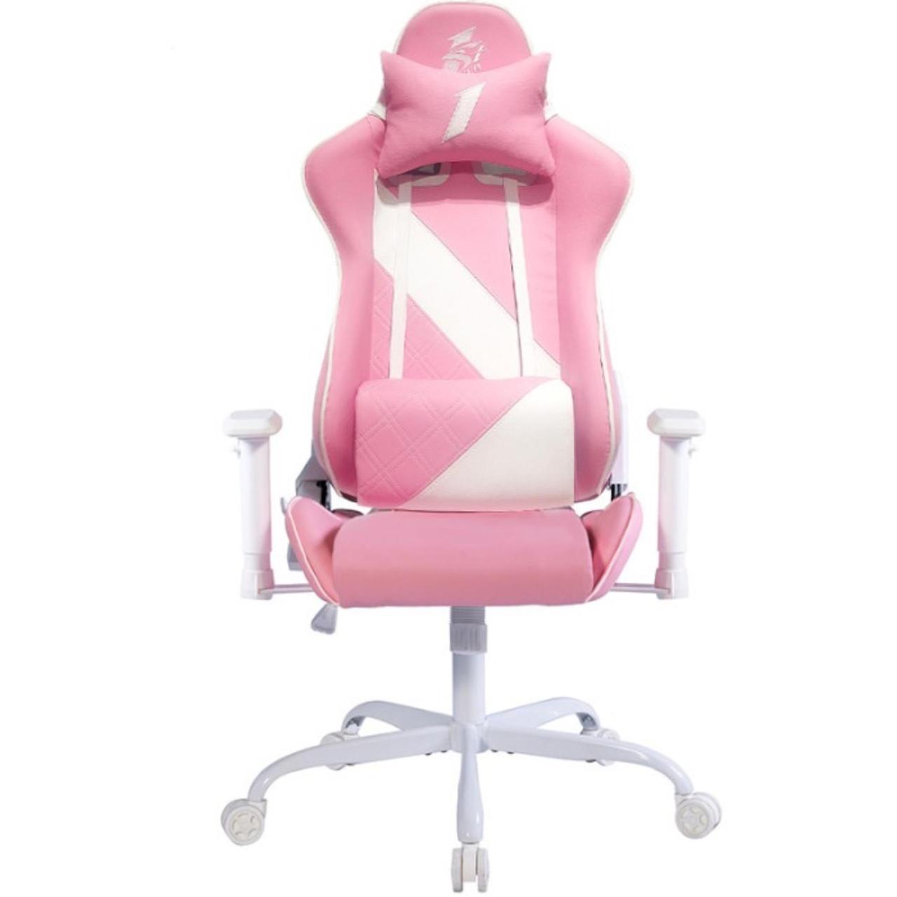Крісло для геймерів 1stPlayer S02 Pink-White Білий DS