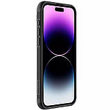 Карбонова накладка Nillkin CamShield Pro для Apple iPhone 15 Pro Max (6.7") Black, фото 5
