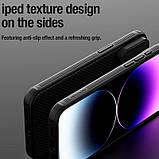 Карбонова накладка Nillkin CamShield Pro для Apple iPhone 15 Pro Max (6.7") Black, фото 8