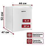Холодильник Grifon DFT-45W Білий DS, фото 10