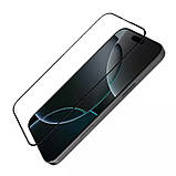 Захисне скло Nillkin (CP+ max 3D) (full glue) для Apple iPhone 16 Pro Max (6.9") Чорний, фото 4
