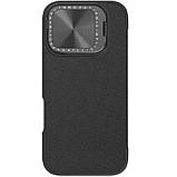 Шкіряний чохол-книжка Nillkin Qin Prop Plain Camshield для Apple iPhone 16 Pro Max (6.9") Classic Black, фото 3