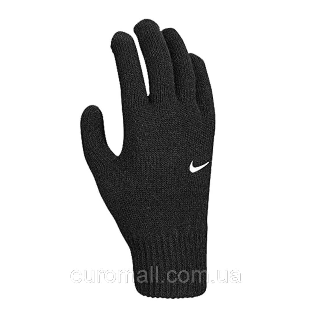Рукавиці дитячі NIKE Y KNIT SWOOSH TG 2.0 GAME чорні N.100.0667.010, Чорний, Розмір (EU) — L/XL
