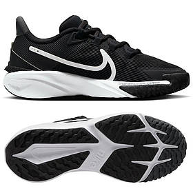 Кросівки дитячі Nike Star Runner 4 Nn (Gs) DX7615-001, Чорний, Розмір (EU) — 37.5