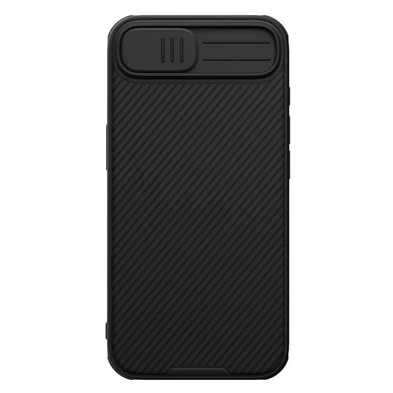 Карбонова накладка Nillkin CamShield Pro для Apple iPhone 16e (6.1") Black