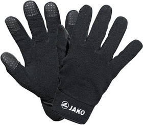Рукавички ігрові Jako чорні 1232-08, Чорний, Розмір (EU) — 4