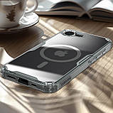 TPU чохол Nillkin Nature Pro Magnetic для Apple iPhone 16e (6.1") Безбарвний (прозорий), фото 8