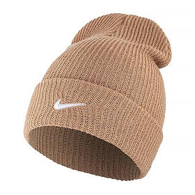 Шапка Nike Sportswear Beanie DV3342-200, Бежевий, Розмір (EU) — 1SIZE